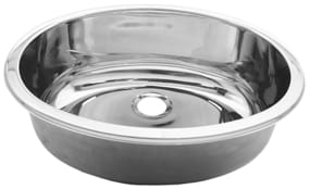 Stainless steel sink round oval Stainless steel sink round oval
