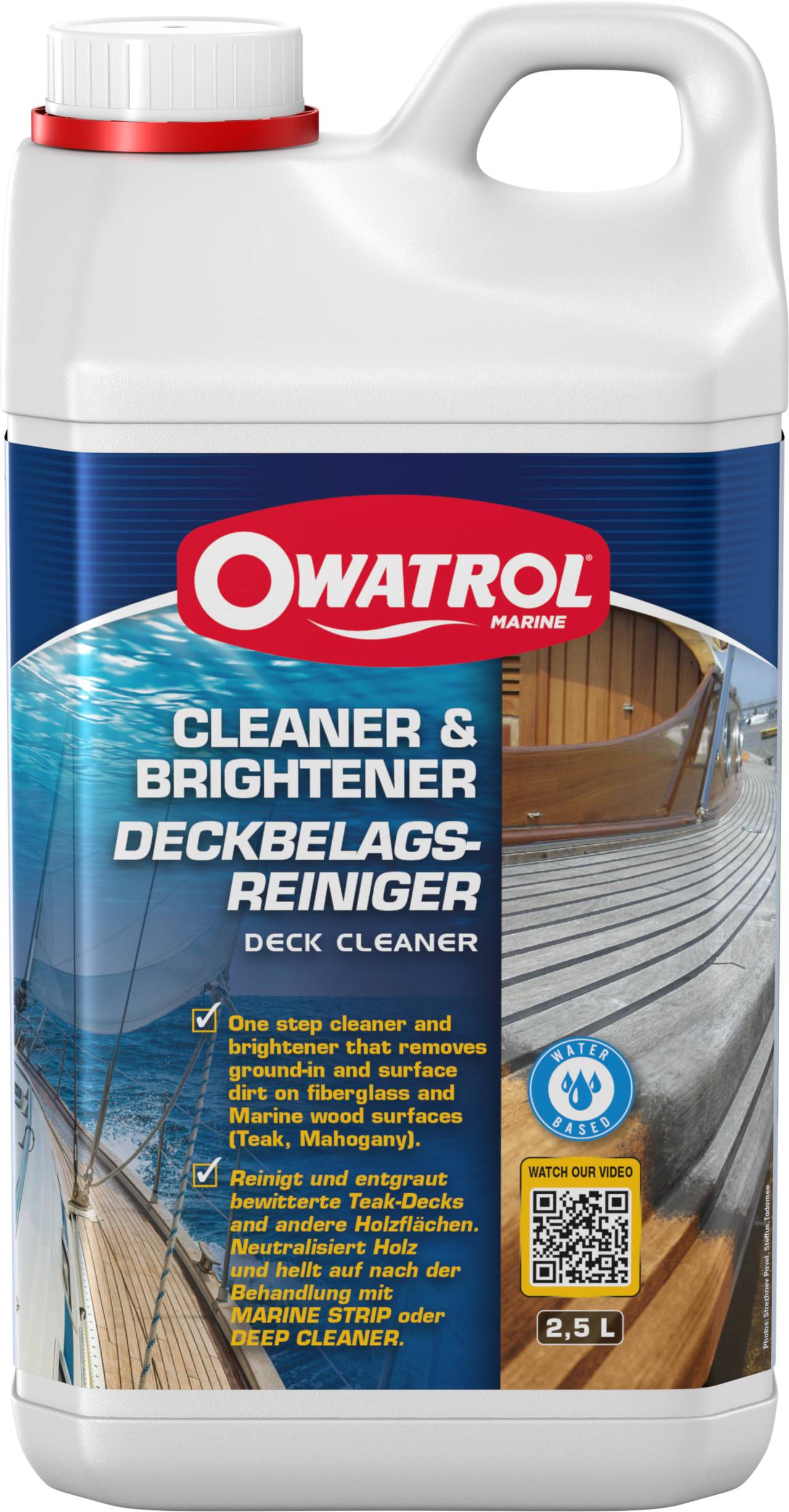 2508-002 OWATROL Holzreiniger DECK CLEANER (NET-TROL) 2,5l