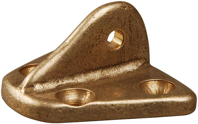 Bronze pad eye SPARTAN trapeze Bronze pad eye SPARTAN trapeze
