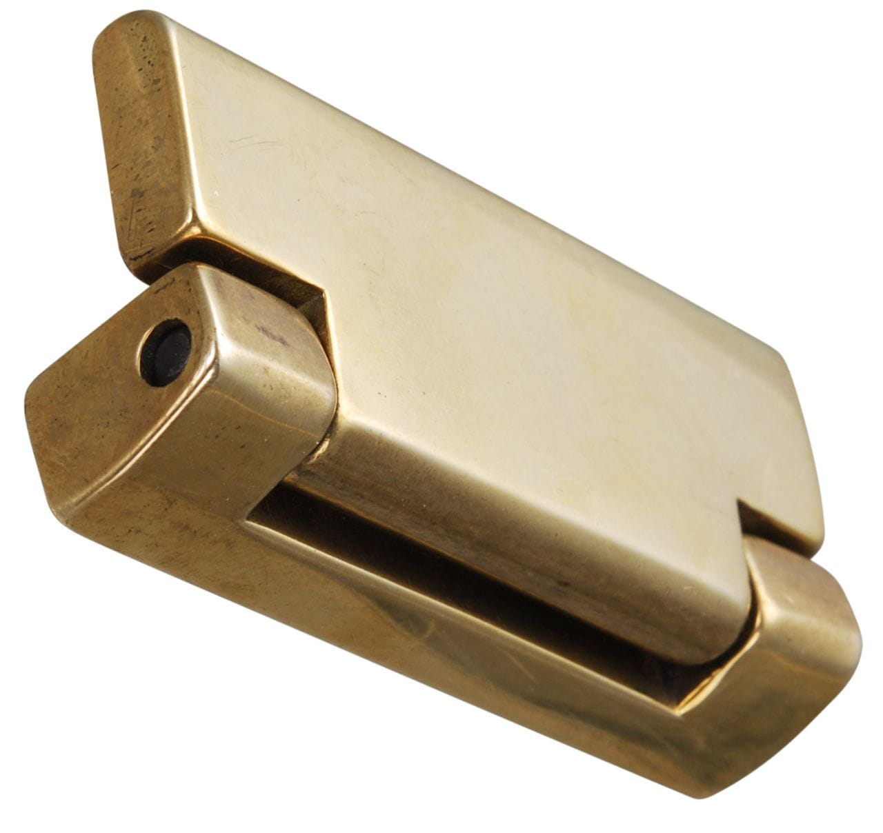 1734-101  Ms-Spezialscharnier für Decksluke Messing