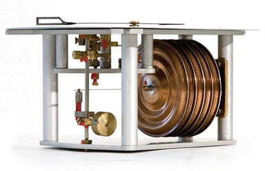 3451-100 FISCHER 103 Präzisions-Aneroidbarometer aus poliertem Messing