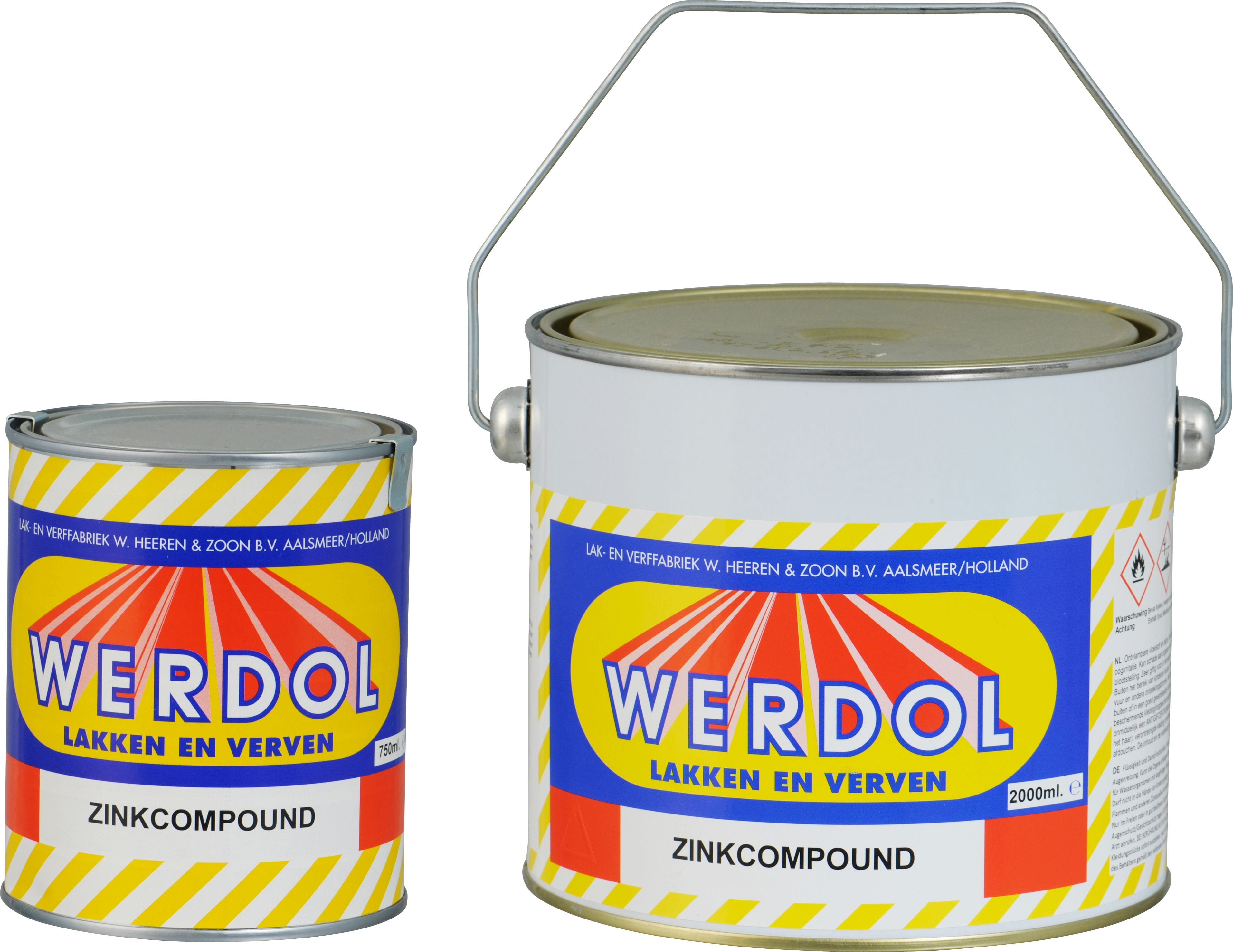 2052-502 WERDOL Zinkstaubfarbe EPIFANES WERDOL Zinkstaubfarbe