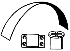 Mount for tarpaulin battens Mount for tarpaulin battens