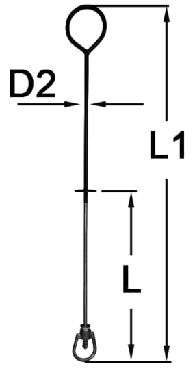 1691*01 Bojen-Armatur für POLYFORM Flagg-/Ankerbojen Bojen-Armatur für POLYFORM Flagg-/Ankerbojen