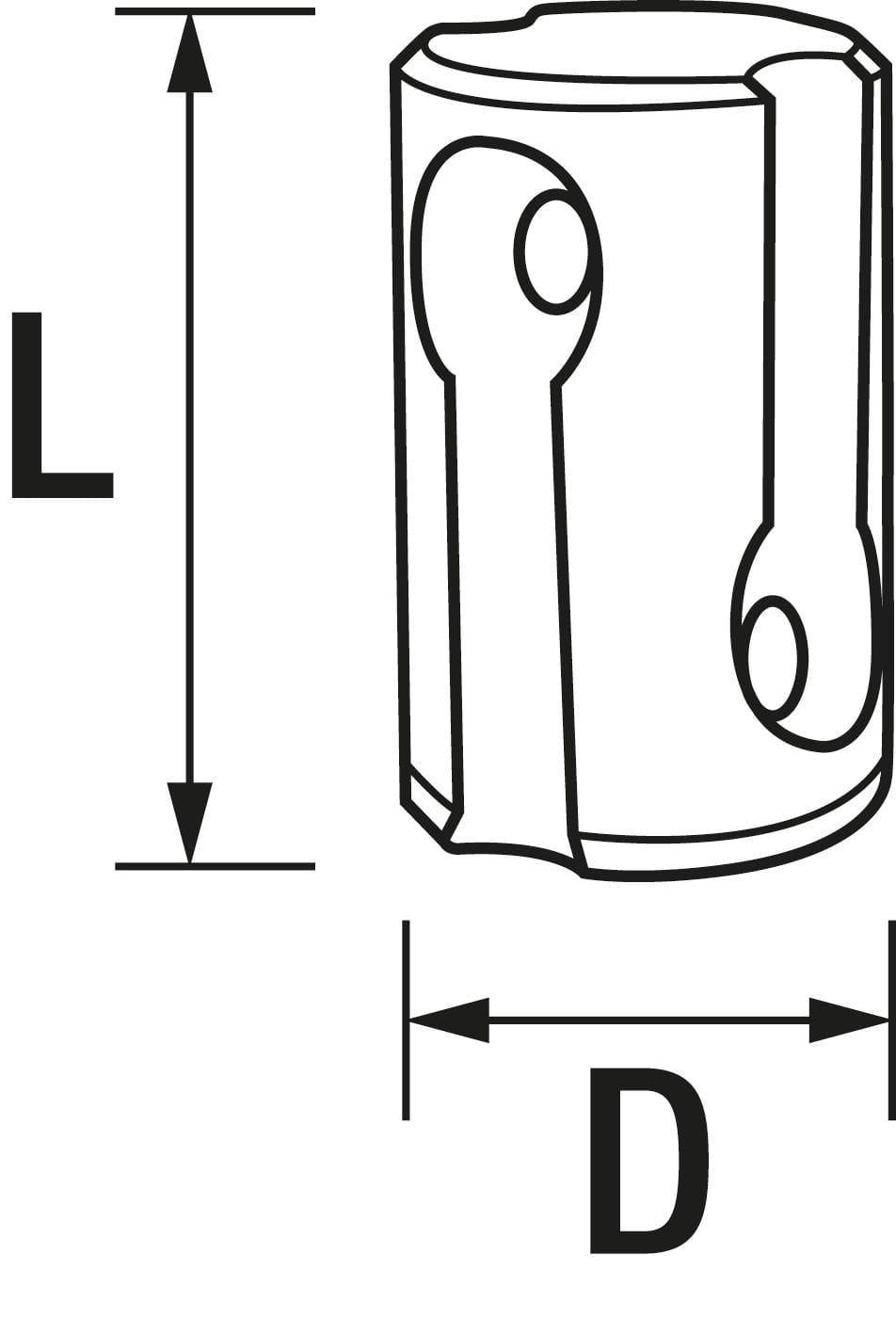 1700*03 Isolator für das Achterstag