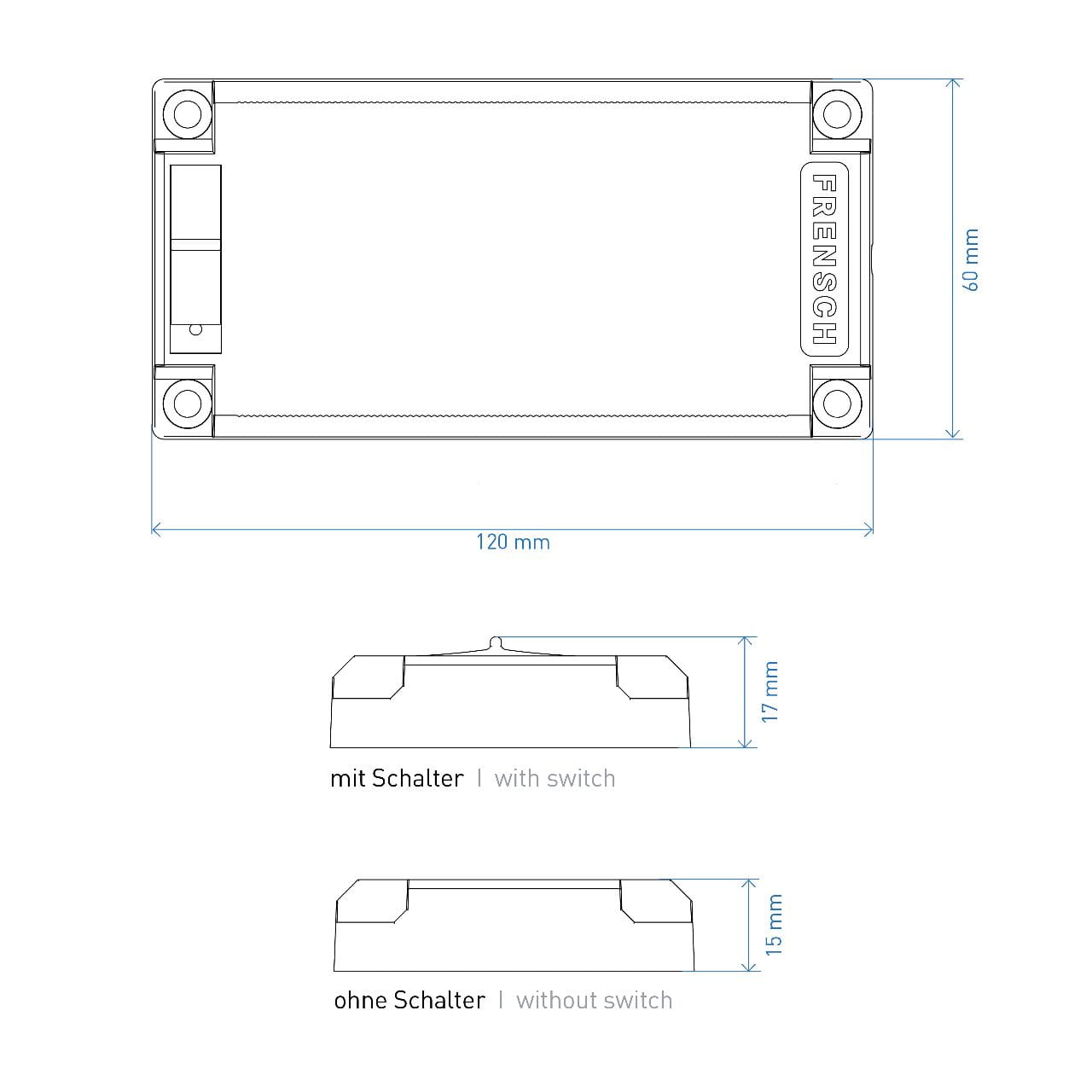 FRENSCH LED-Maschinenraumleuchte F-70