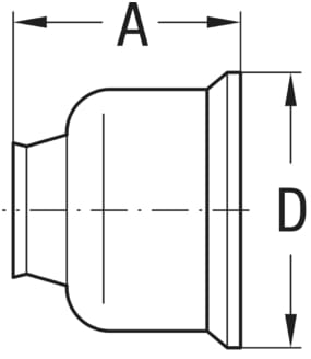 4444*01 Magnet-Türhalter für die Wandmontage