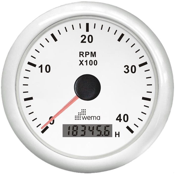 3470-223 WEMA Drehzahlmesser Drehzahlmesser (85 mm) 4000 U/min WEMA