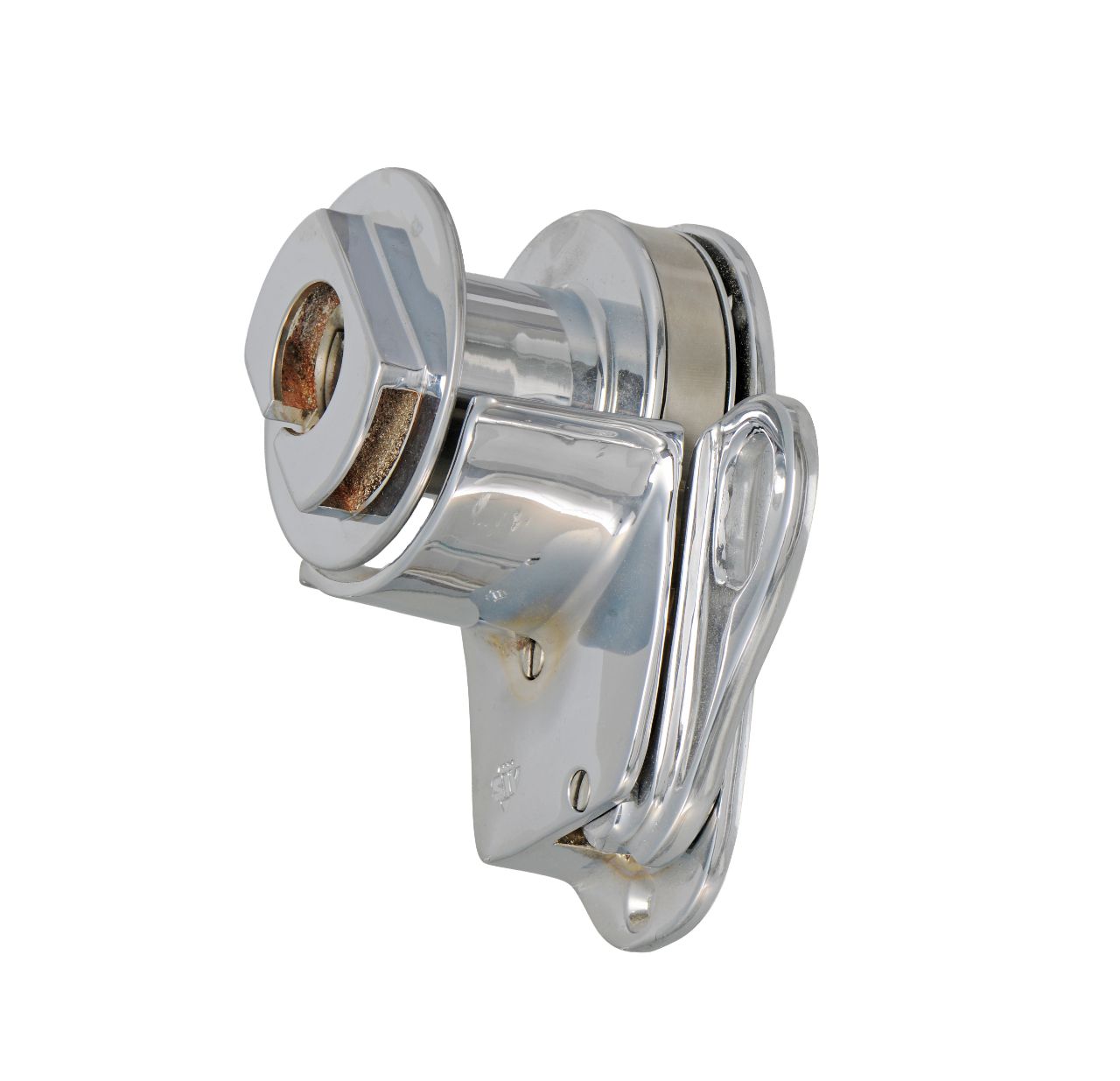 1880-745  Bronze-Fallwinde WILMEX Nr.1 linksdrehend Bronze verchromt