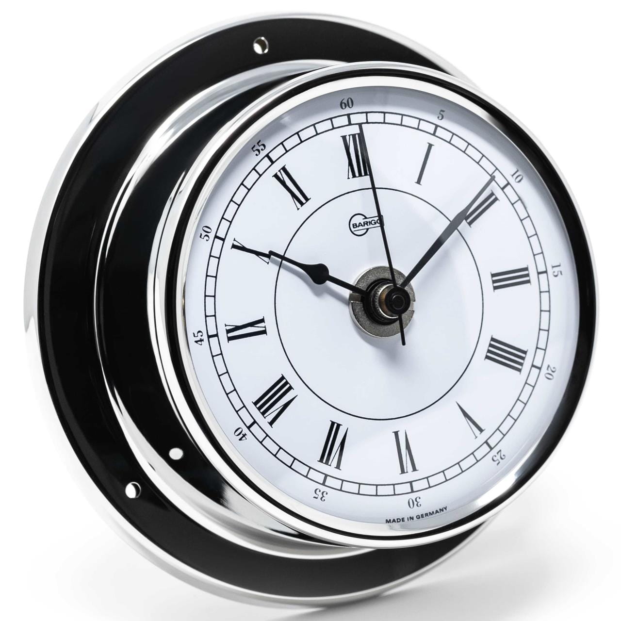 3450-322 BARIGO TEMPO Quarzuhr mit römischem Zifferblatt im Gehäuse aus poliertem Edelstahl BARIGO TEMPO 683RFPO Quartz watch Roman polished stainless s
