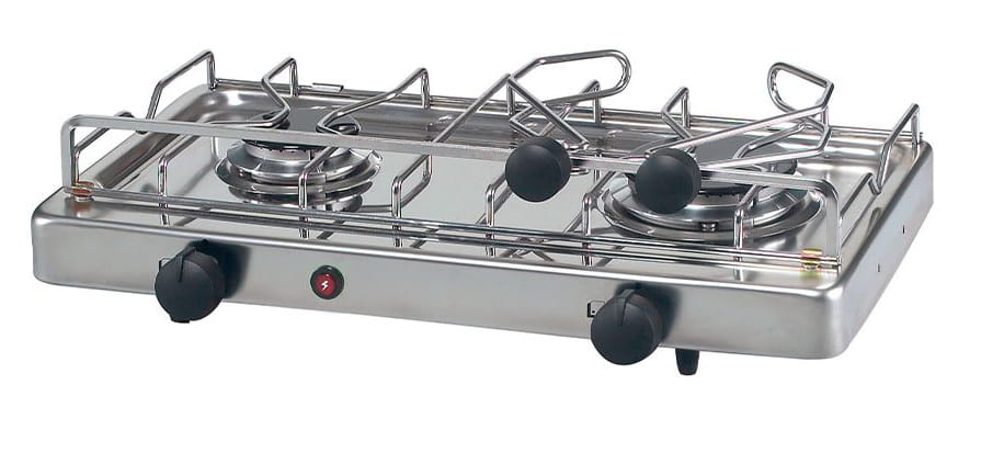 4721-005 ENO XTREM 2 (DUO) Gaskocher 2-flammig mit Batteriezündung ENO XTREM 2 (DUO) Gaskocher 2-flammig