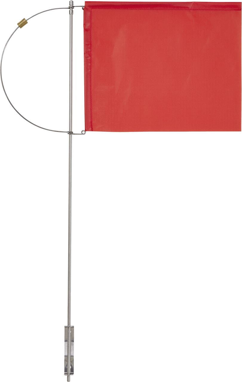 1055*01 Verklicker Edelstahl mit Nylontuch rot Verklicker Edelstahl mit Nylontuch rot