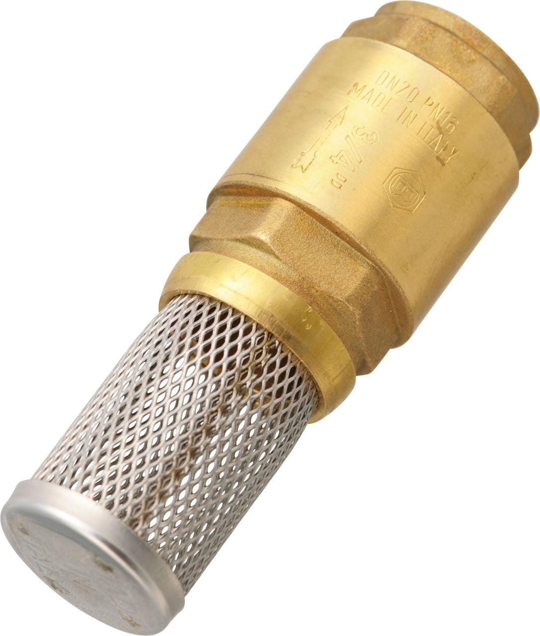 Einschraub-Siebfilter Messing mit Edelstahl Sieb