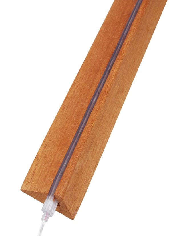 Mahogany profile for the MiniSleeve LED by Båtsystems Mahogany profile for the MiniSleeve LED by Båtsystems