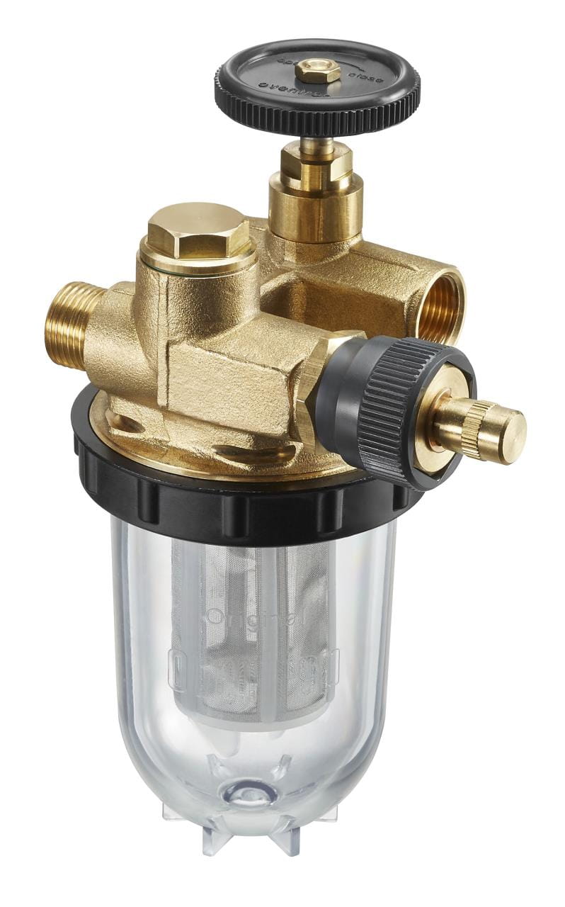 4293-003 Brennstofffilter mit Ventil+Rücklaufzuführung 3/8" OILPUR Brennstoff-Filter mit Absperrventil