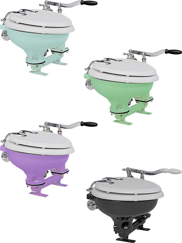 Farbige Bordtoilette BABY BLAKE Farbige Bordtoilette BABY BLAKE