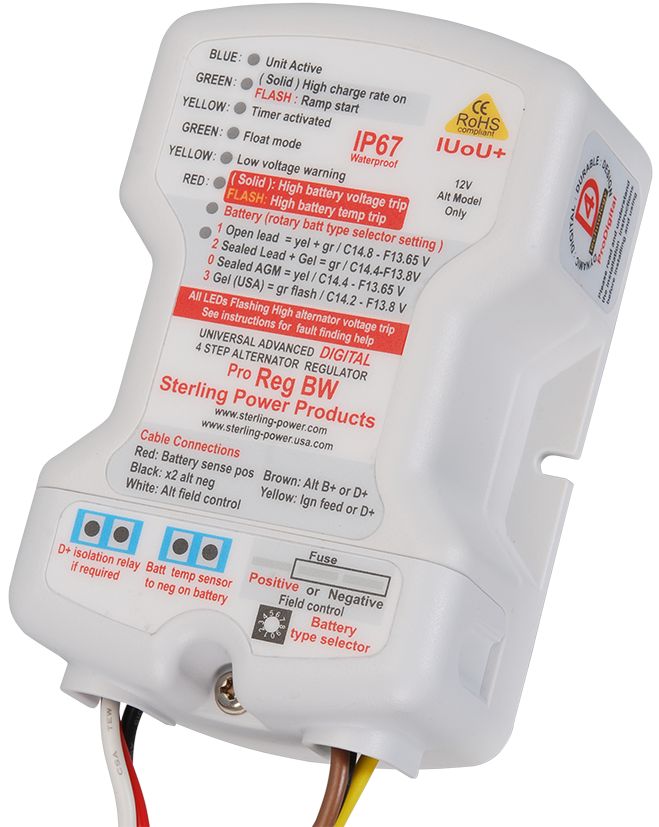 Alternator regulator ProReg waterproof STERLING Alternator regulator ProReg waterproof STERLING