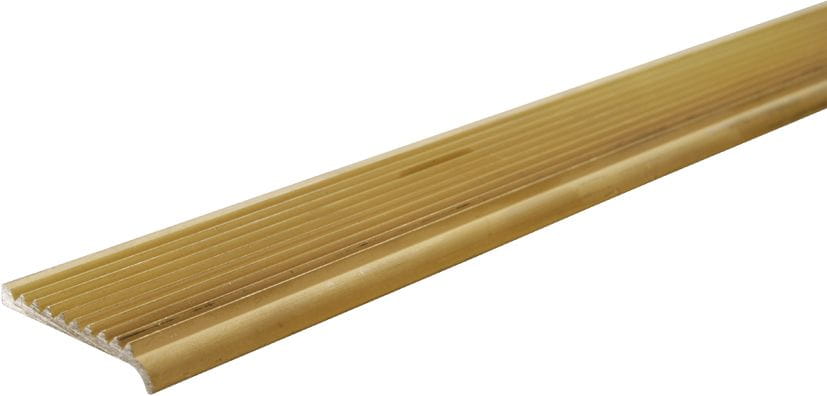 Brass staircase step Brass staircase step