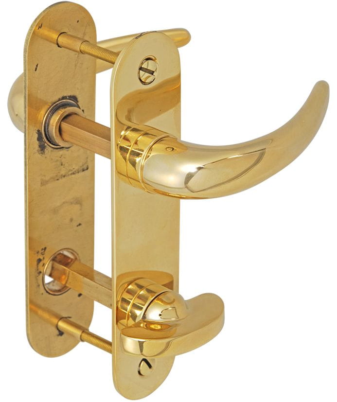 4698*05 WC-Garnitur für zierliches Yacht-Einsteckschloss