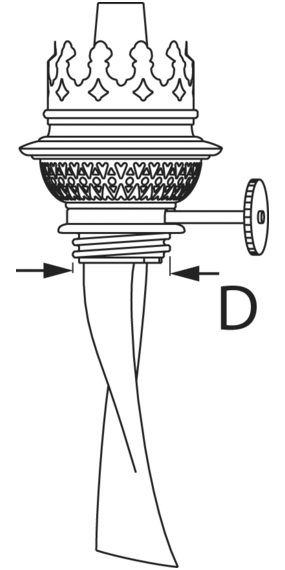 4139*04 PERKEO Brenner mit 5"' Runddocht - Bild 2