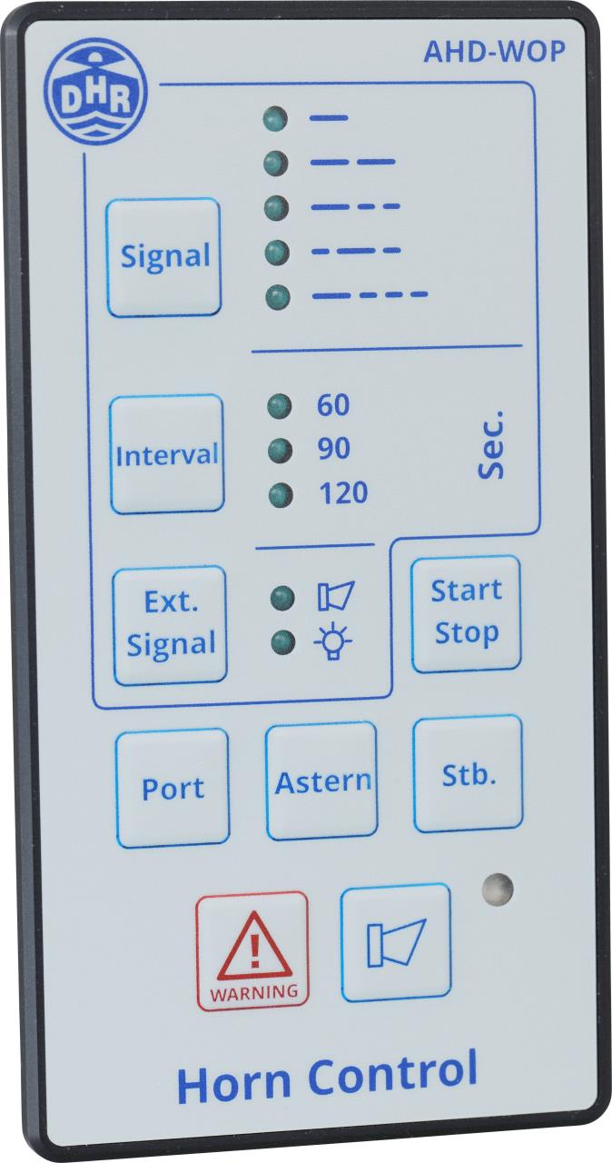 3421-110 DHR-Bedienpanel für Schallsignalanlage H400 MARITONE DHR-Bedienpanel für Schallsignalanlage H300 oder H400