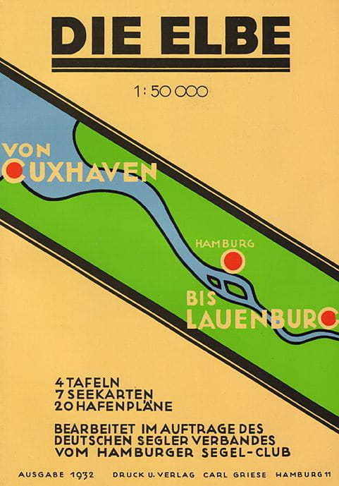 9025-002 DIE ELBE - Reprint von 1932