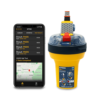 3958-301 OCEAN SIGNAL RescueMe EPIRB 3 mit Wandhalterung / AIS, RLS, NFC OCEAN SIGNAL rescueMe EPIRB 3 Wandhalterung / AIS, RLS, NFC