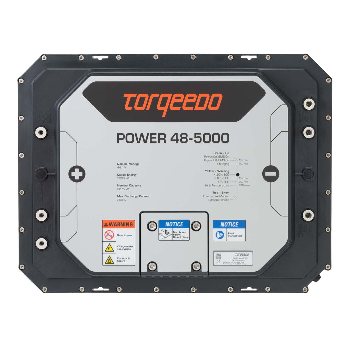 2909-2014 TORQEEDO-POWER 48-5000 Lithium Hochleistungsbatterie