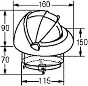 3642*01 Bootskompass PLASTIMO OFFSHORE 115 Bootskompass PLASTIMO OFFSHORE 115