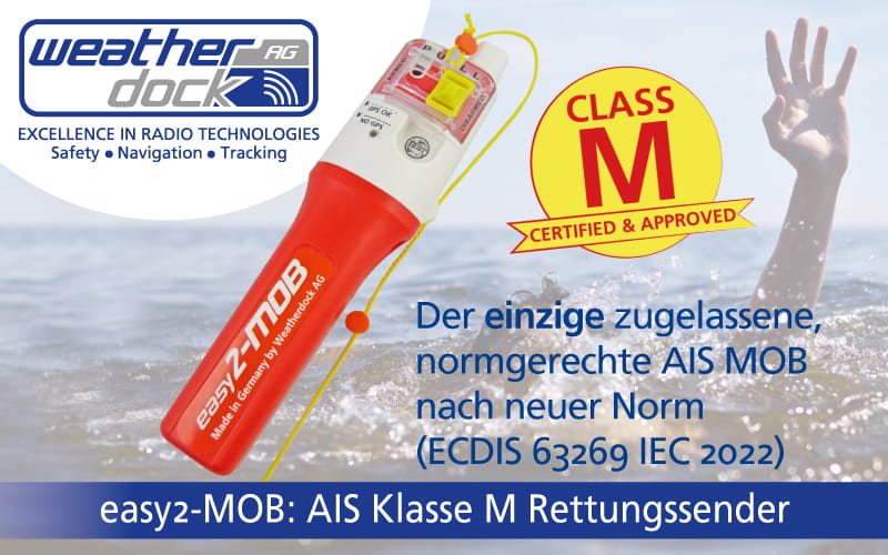 3920-112 Weatherdock easy2-MOB-Notsender / AIS, DSC WEATHERDOCK easy2-MOB-Notsender / AIS, DSC, Class M