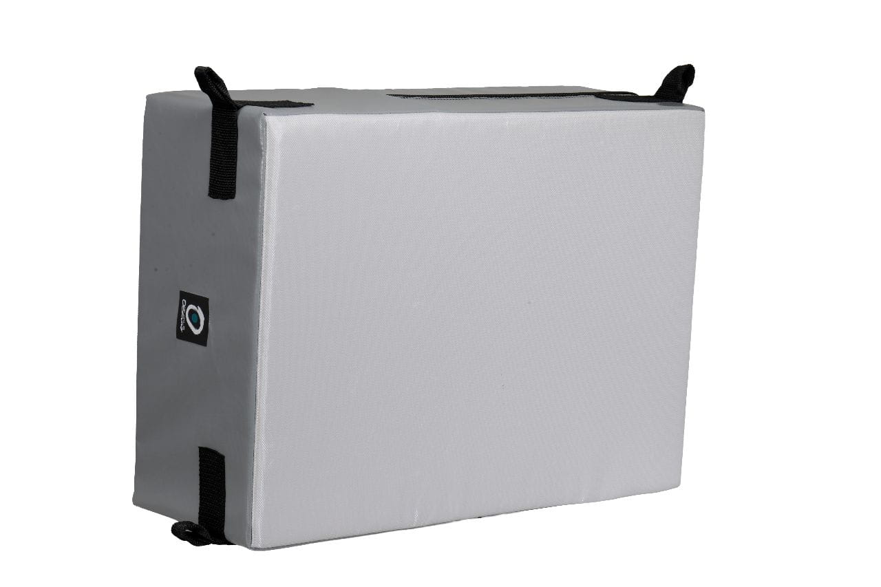 1889-403 PVC- Kissenfender OUTILS OCÉANS grau