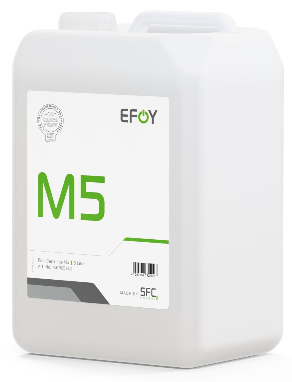 4339-105 EFOY 5 l Tankpatrone M5 EFOY fuel cartridge