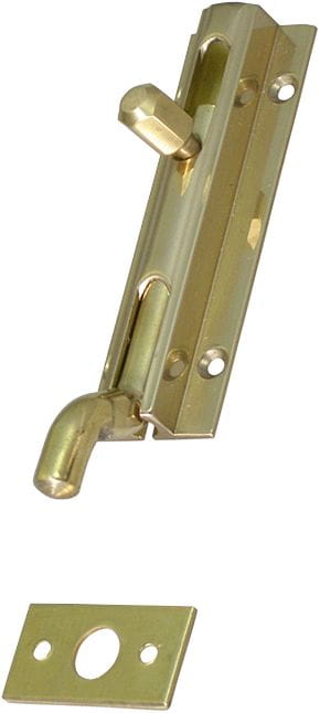 Spring loaded bolt brass Spring loaded bolt brass