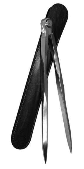 Marinezirkel gerade mit Stecktasche Marinezirkel gerade mit Stecktasche