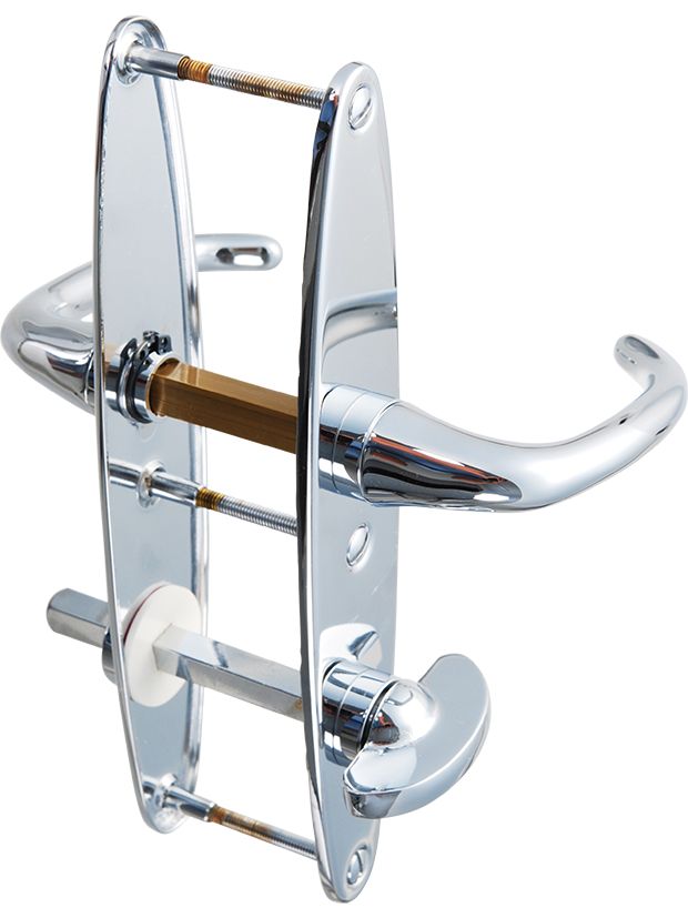Handle set for the mortise toilet yacht-lock Handle set for the mortise toilet yacht-lock
