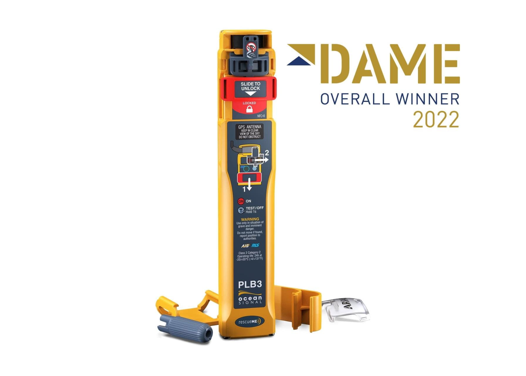 3958-003 OCEAN SIGNAL rescueMe PLB3 mit AIS, RLS, NFC OCEAN SIGNAL rescueMe PLB3 mit AIS, RLS, NFC