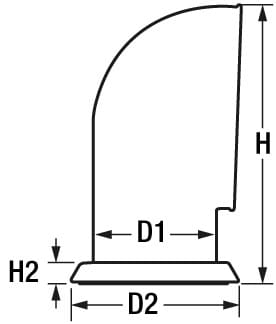 VETUS Edelstahl Windhutzen VETUS Edelstahl Windhutzen