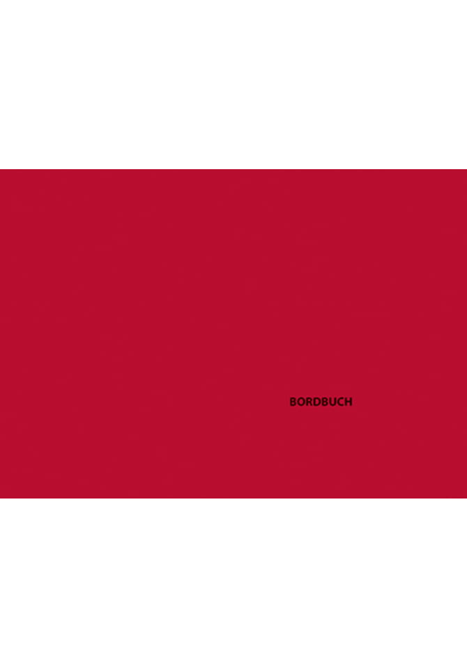 Rotes Bordbuch gemäß §102 BinSchPersV für Binnenschifffahrt