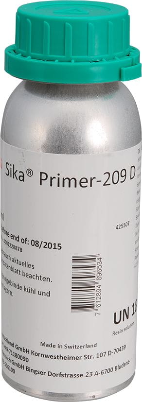 2713*07 SIKA Primer für Kunststoffglas/Acryl 209 D SIKA Primer für Kunststoffglas/Acryl 209 D