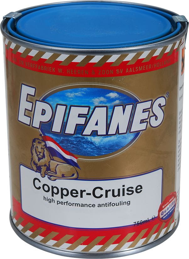 EPIFANES COPPER CRUISE Selbstpolierendes Antifouling 2069-475 EPIFANES Copper Cruise selbstpolierendes Antifouling hellblau 750ml