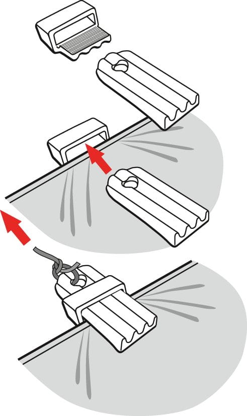 2311*01 HOLDON Ösen-Clip HOLDON Eyelet Clips for Tarpaulins