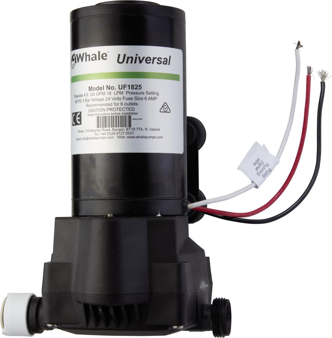 1435*05 Druckwasserpumpe WHALE UNIVERSAL UF1825
