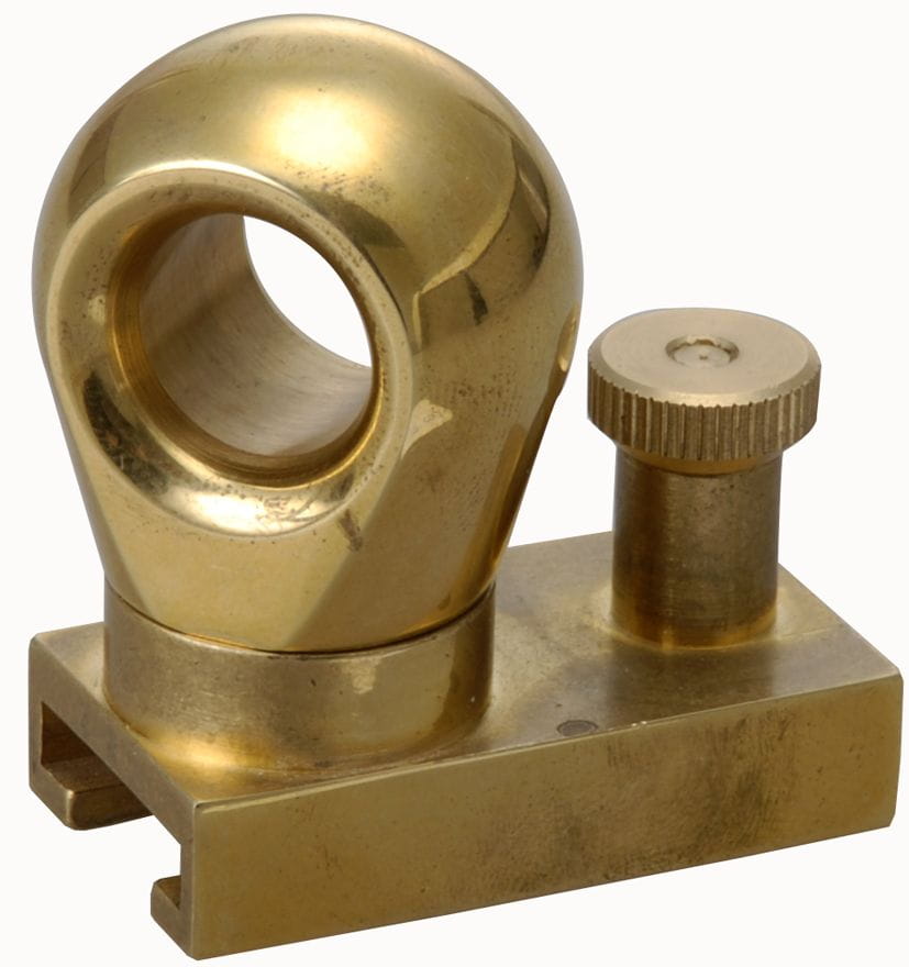 Brass jib slide Brass jib slide
