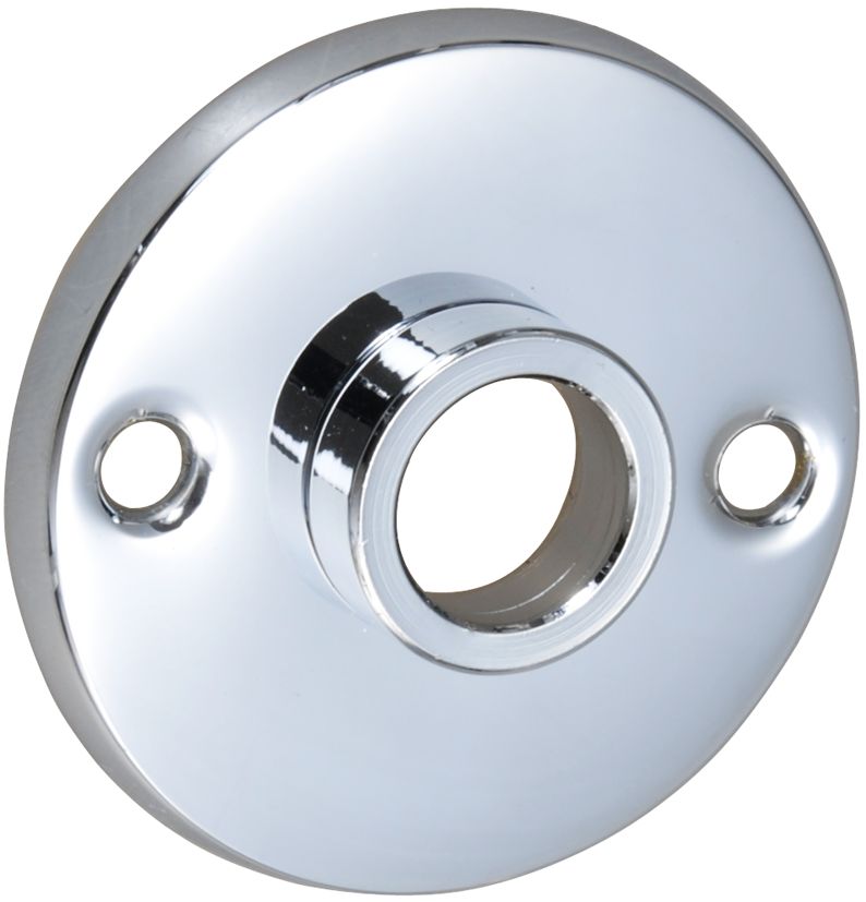 4063-121 Drückerrosette für Yachtschloss, Messing verchromt Drückerrosetten für Yachtschlösser