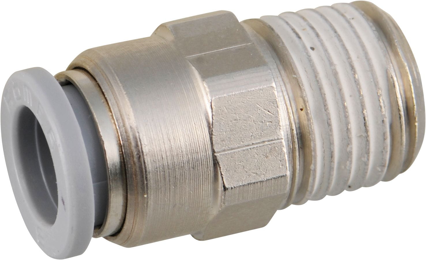 3421-105 SR-Einschraub-Verschraubung 1/4" für 6x8mm-Druckluftleitung Verbinder für 6x8 mm-Druckluftleitung