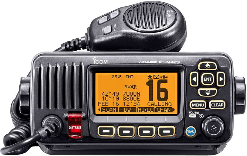 3938-424 ICOM IC-M423GE Seefunkgerät DSC/ATIS/GPS ICOM IC-M423GE VHF radio DSC/ATIS/GPS