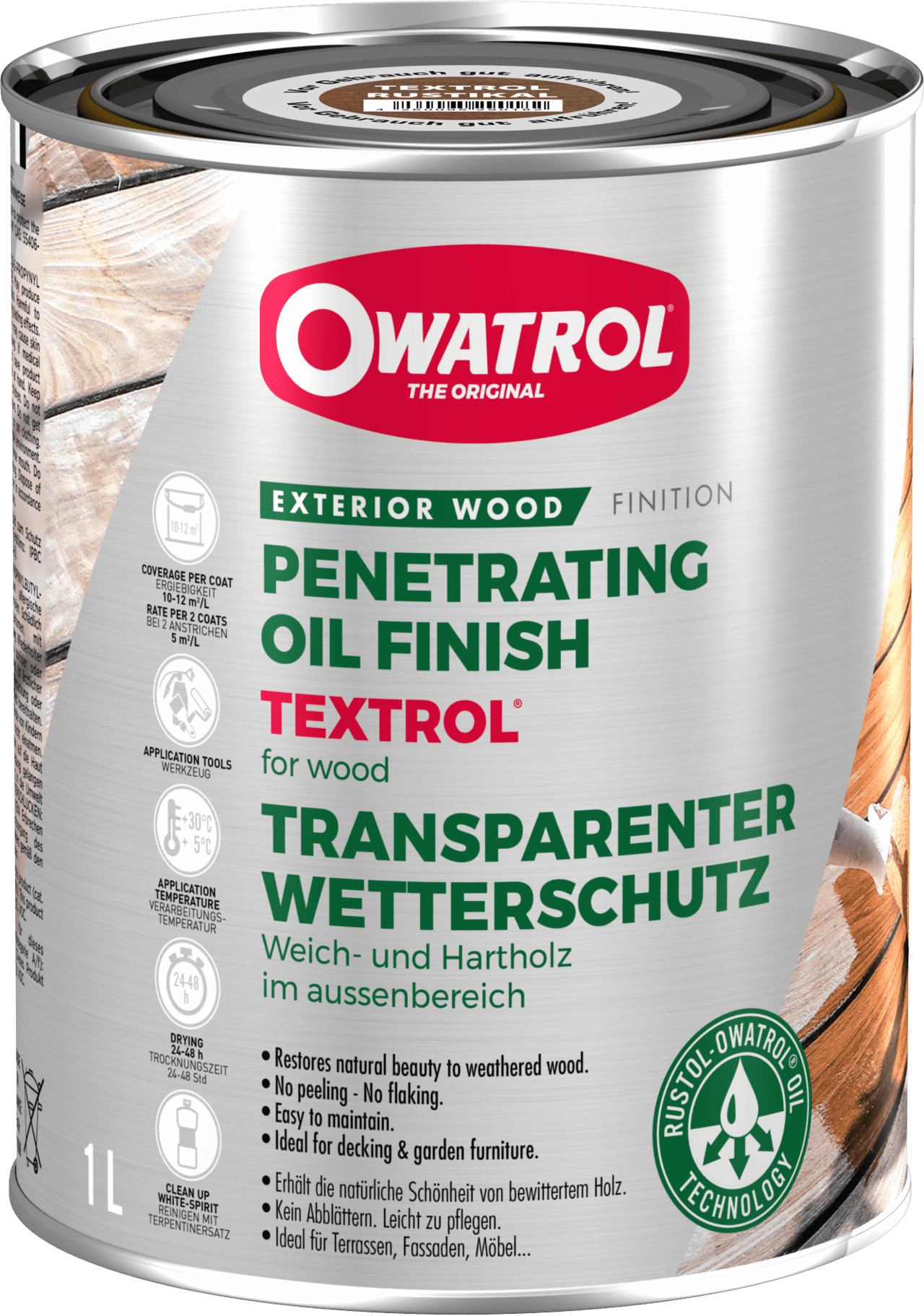 OWATROL TEXTROL Holzschutzöl Rustikal