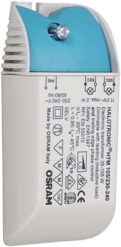 4009*03 Transformator 230/240V auf 12V/35-105W Transformer 230/240V to 12V / 35-105W