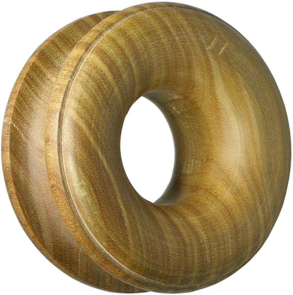 Klotjes (Rundkauschen) aus Hartholz Klotjes (Rundkauschen) aus Hartholz