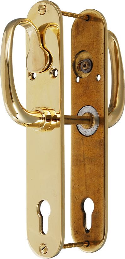 4176-012 Profilzylinder-Garnitur für schweres Schiffs-Schiebetürschloss Heavy slide door lock